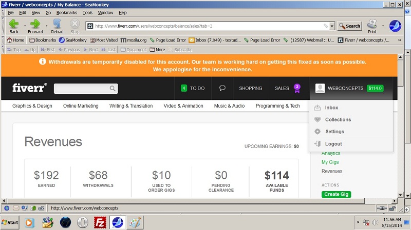 Fiverr cheats sellers, Fiverr seller scam